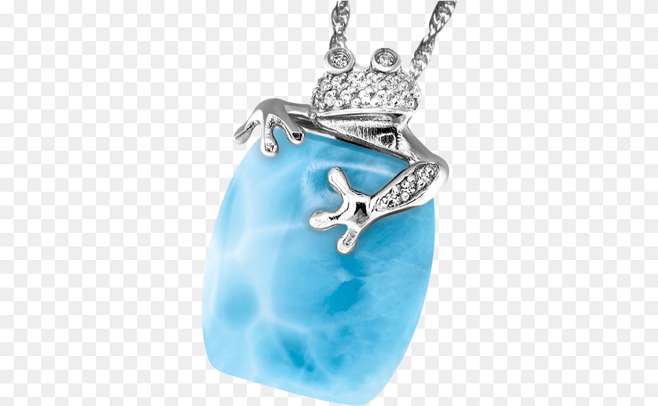 Tree Frog Larimar Necklace Locket, Accessories, Turquoise, Jewelry, Gemstone Png Image