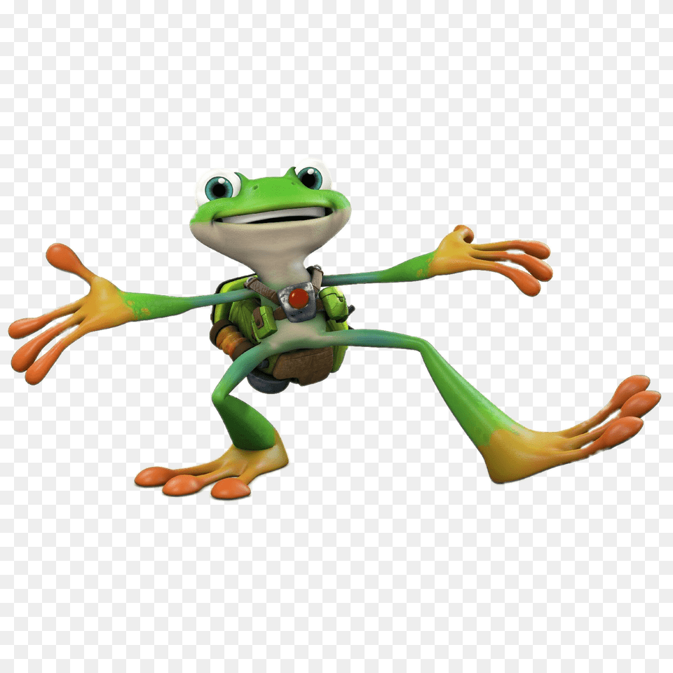 Tree Fu Tom Zigzoo Legs Wide, Amphibian, Animal, Frog, Wildlife Free Png