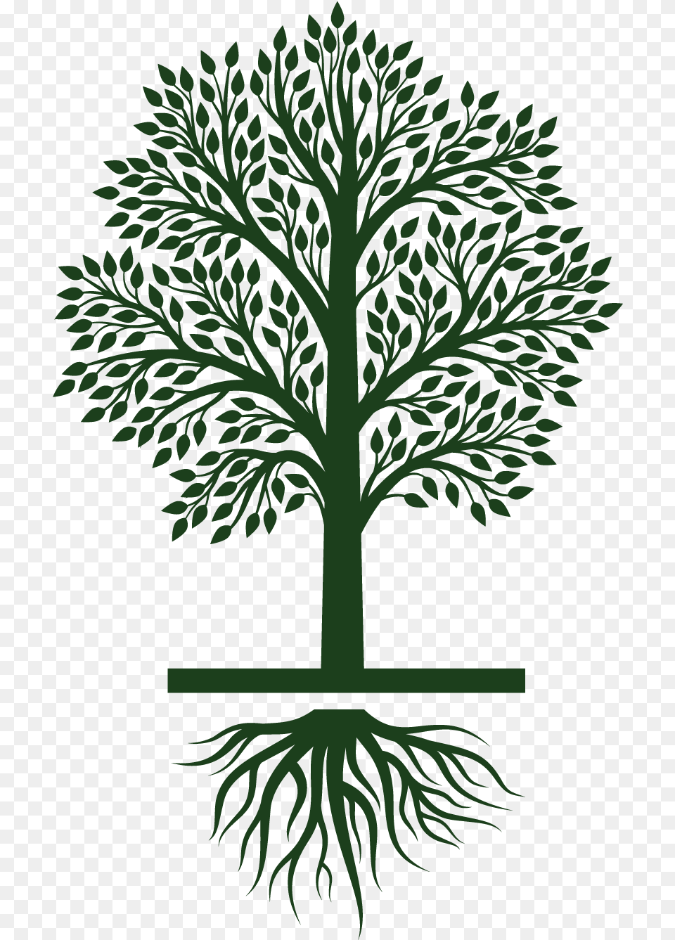 Tree Growing Clipart, Leaf, Plant, Cross, Symbol Png Image