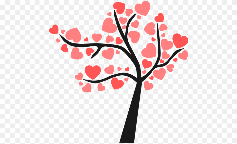 Tree Heart Hearts Arbol De Corazones, Flower, Plant, Dynamite, Weapon Free Png