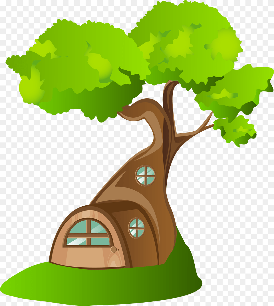 Tree House Clipart Tree House, Plant, Grass, Outdoors, Oak Png