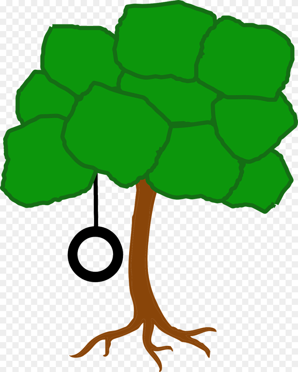 Tree House Clipart With Swing, Green, Plant, Potted Plant, Person Free Png Download
