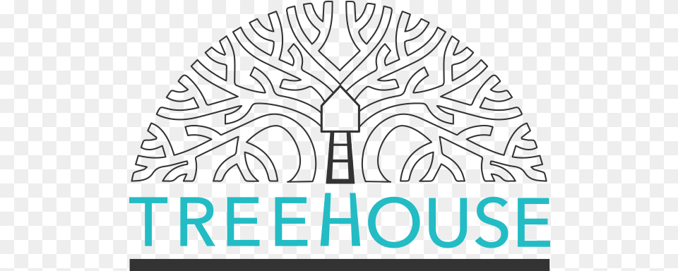 Tree House Treehouse Black White Treehouse Dispensary Logo, Scoreboard, Outdoors Free Transparent Png
