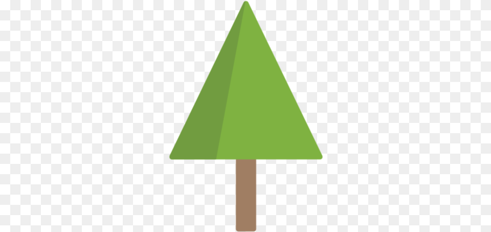 Tree Icon Symbol In Svg Format Vertical, Triangle Png Image