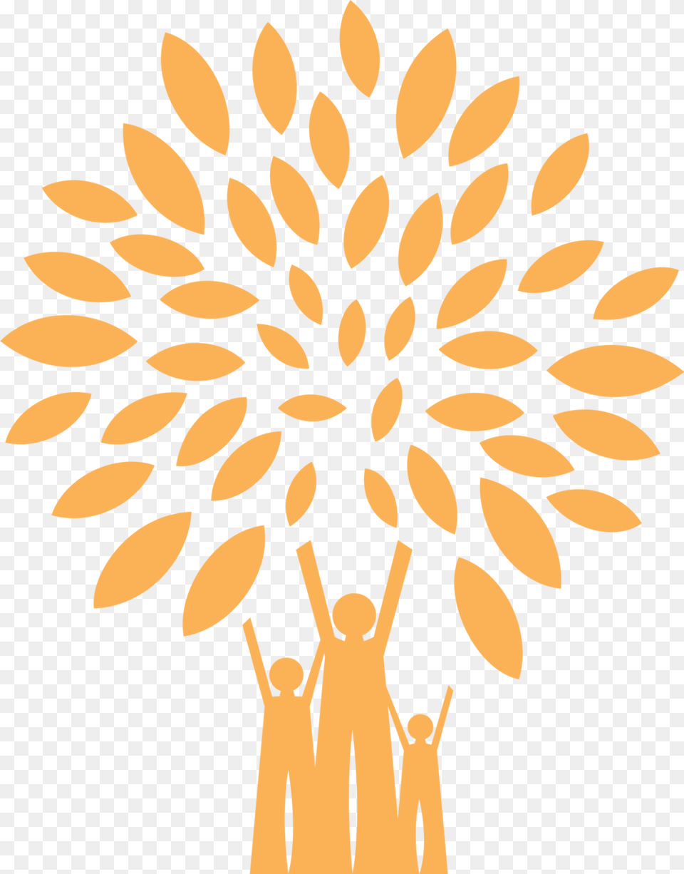 Tree Logo Color 01 Alfreton Grange Arts College, Pattern, Person, Art, Floral Design Free Png Download