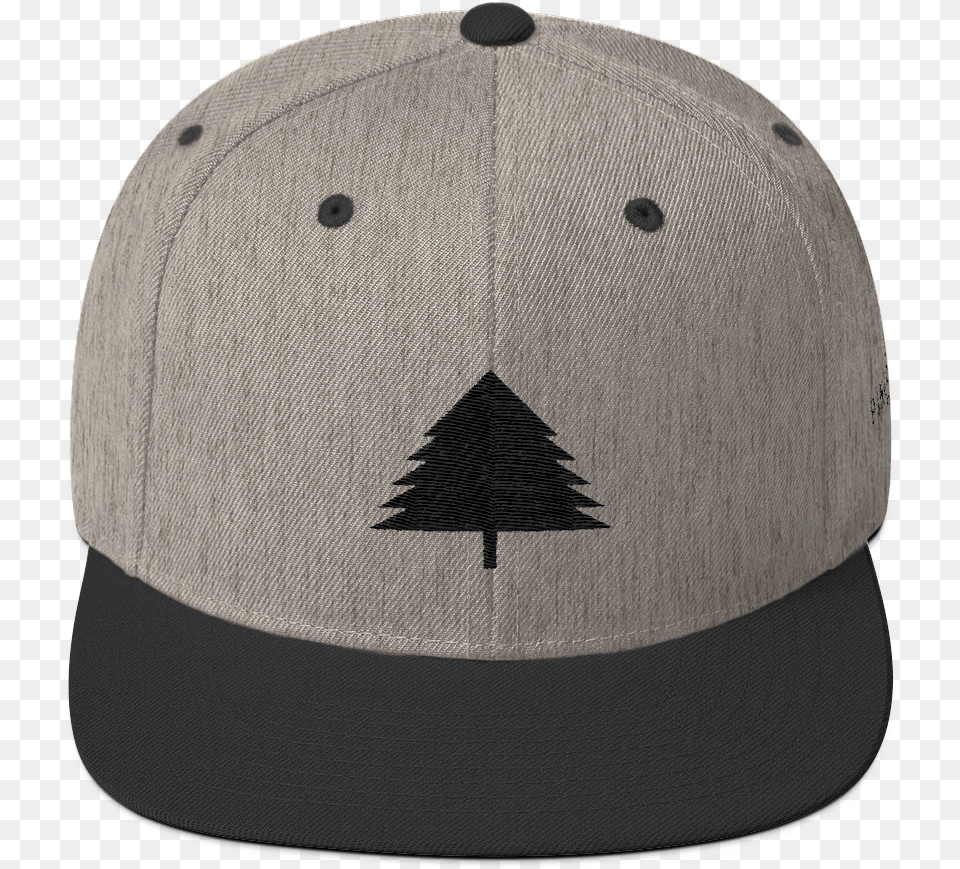 Tree Logo Snapback Heatherblack Deeper Shades Of House Caps, Baseball Cap, Cap, Clothing, Hat Png Image