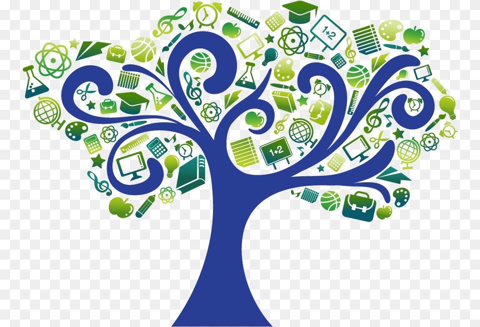 Tree Of Education Icon School 992x850 Clipart School For All Poster, Art, Graphics, Pattern, Green Free Png