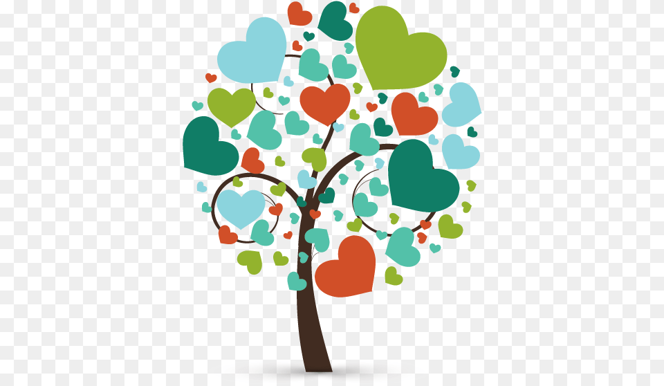 Tree Of Hearts, Heart, Art Free Png Download