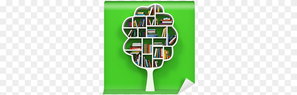 Tree Of Knowledge Bookshelf We Live To Change Language, Furniture, Bookcase, Shelf Png