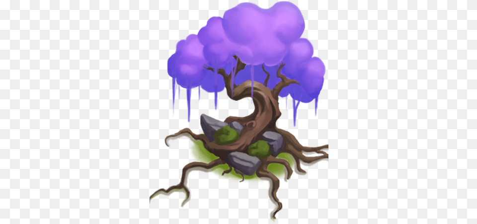 Tree Of Life Firestone Idle Rpg Wiki Fandom Illustration, Outdoors, Purple, Ice, Nature Free Png Download