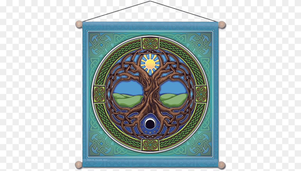 Tree Of Life Meditation Banner Mandala Arts Banners, Art Free Png