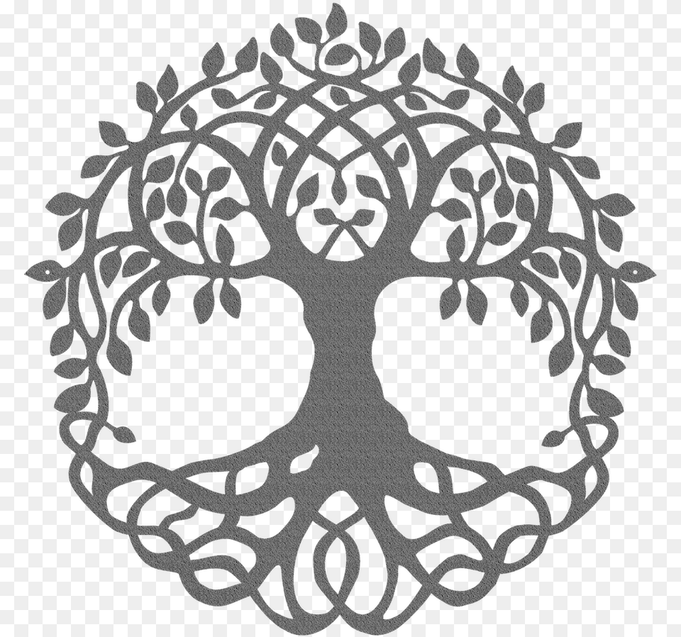 Tree Of Life Metal Wall Art Sign Tree Dxf Files, Stencil Free Transparent Png