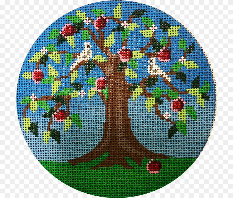 Tree Of Life Round Transparent, Embroidery, Pattern, Stitch, Art Png