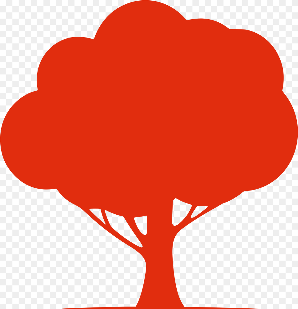 Tree Picture Black And White Files Pohon Vektor Merah, Plant, Person Png Image