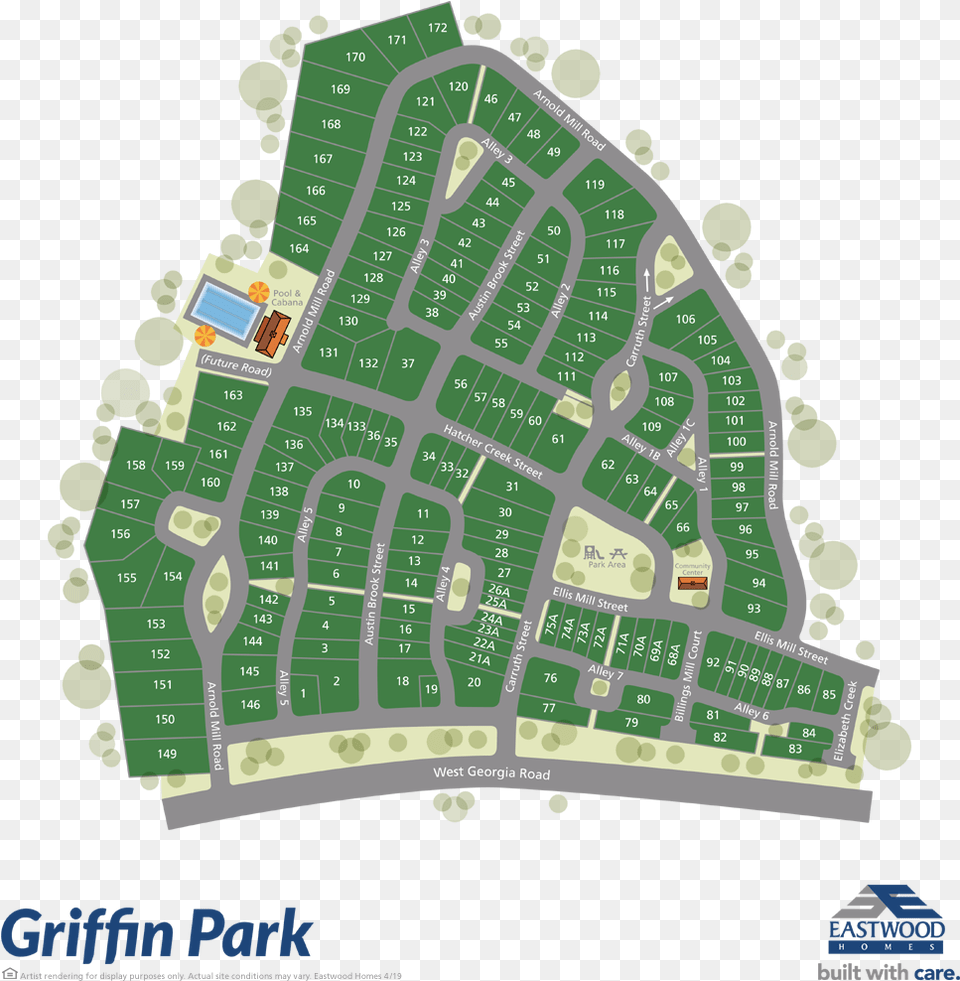 Tree Plan Eastwood Homes, Neighborhood, Chart, Plot, Diagram Free Transparent Png