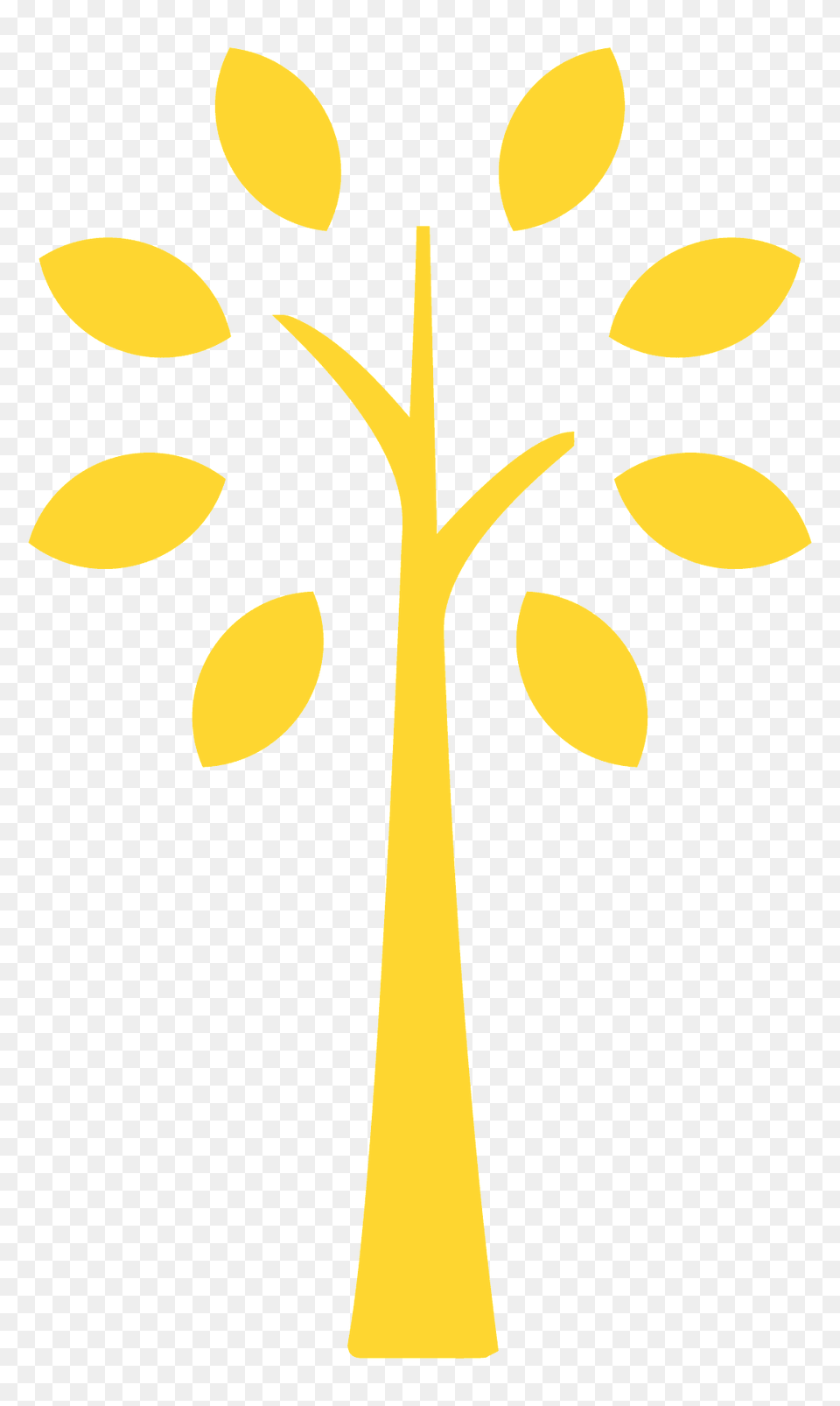 Tree Silhouette, Cutlery, Spoon, Cross, Symbol Png