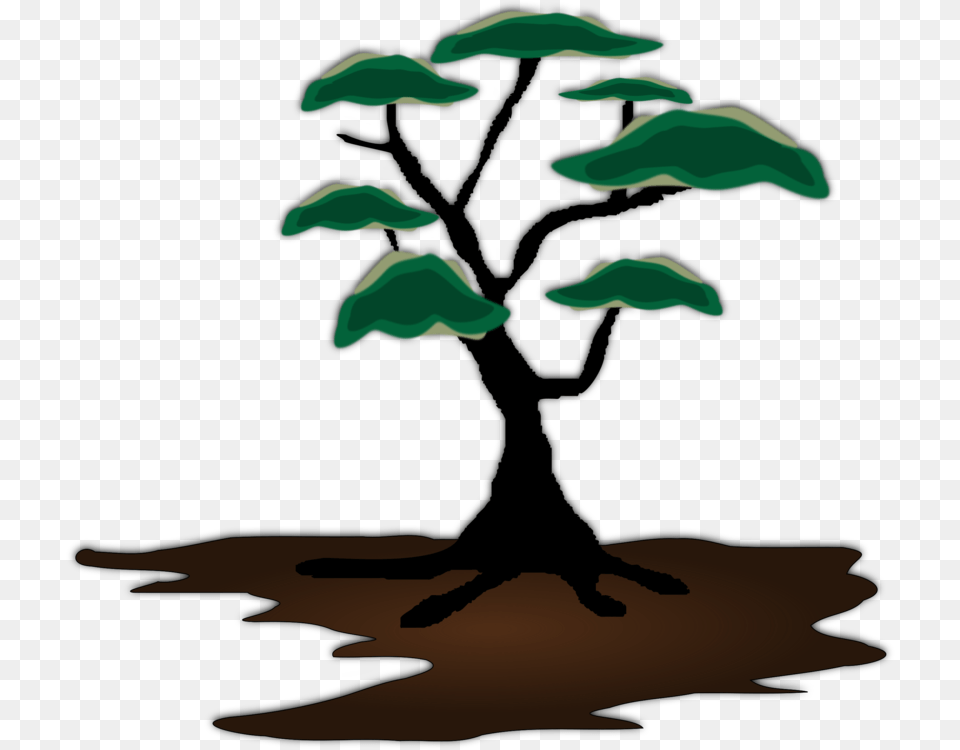 Tree Silhouette Africa Bonsai Drawing, Electronics, Hardware, Animal, Fish Free Transparent Png