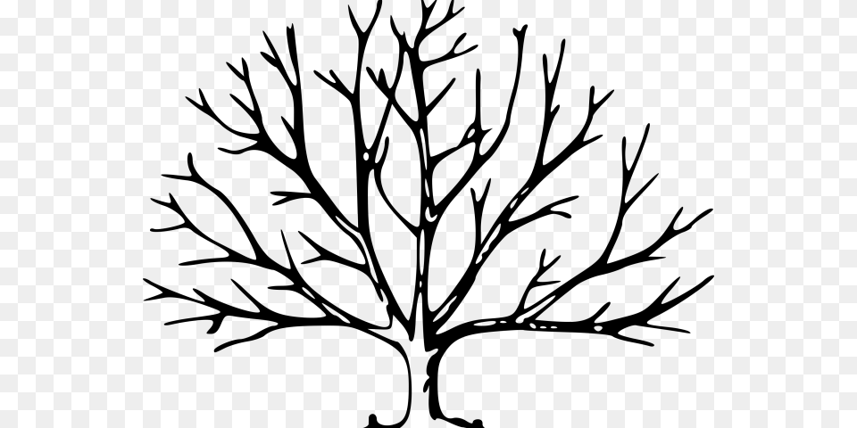 Tree Snake Clipart Tree Silhouette Thumbprint Tree, Gray Free Transparent Png