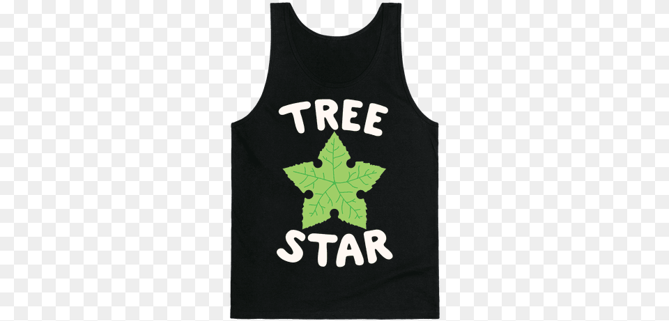 Tree Star Tank Top Elizabeth Warren Shirt, Leaf, Plant, Clothing, Tank Top Png