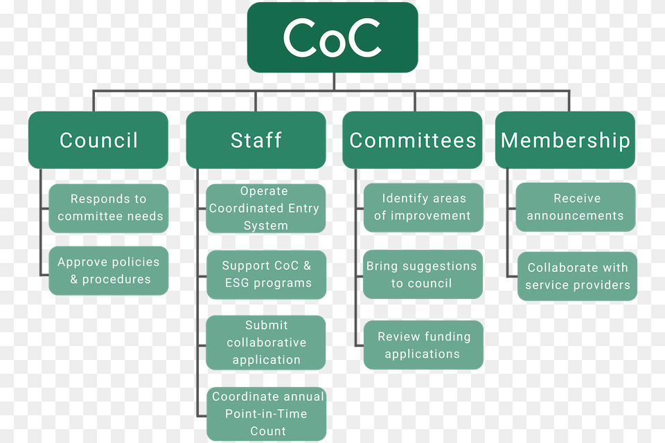 Tree Structure Of Coc Organization Management And Organization Chart, Scoreboard, Diagram, Uml Diagram Free Png Download