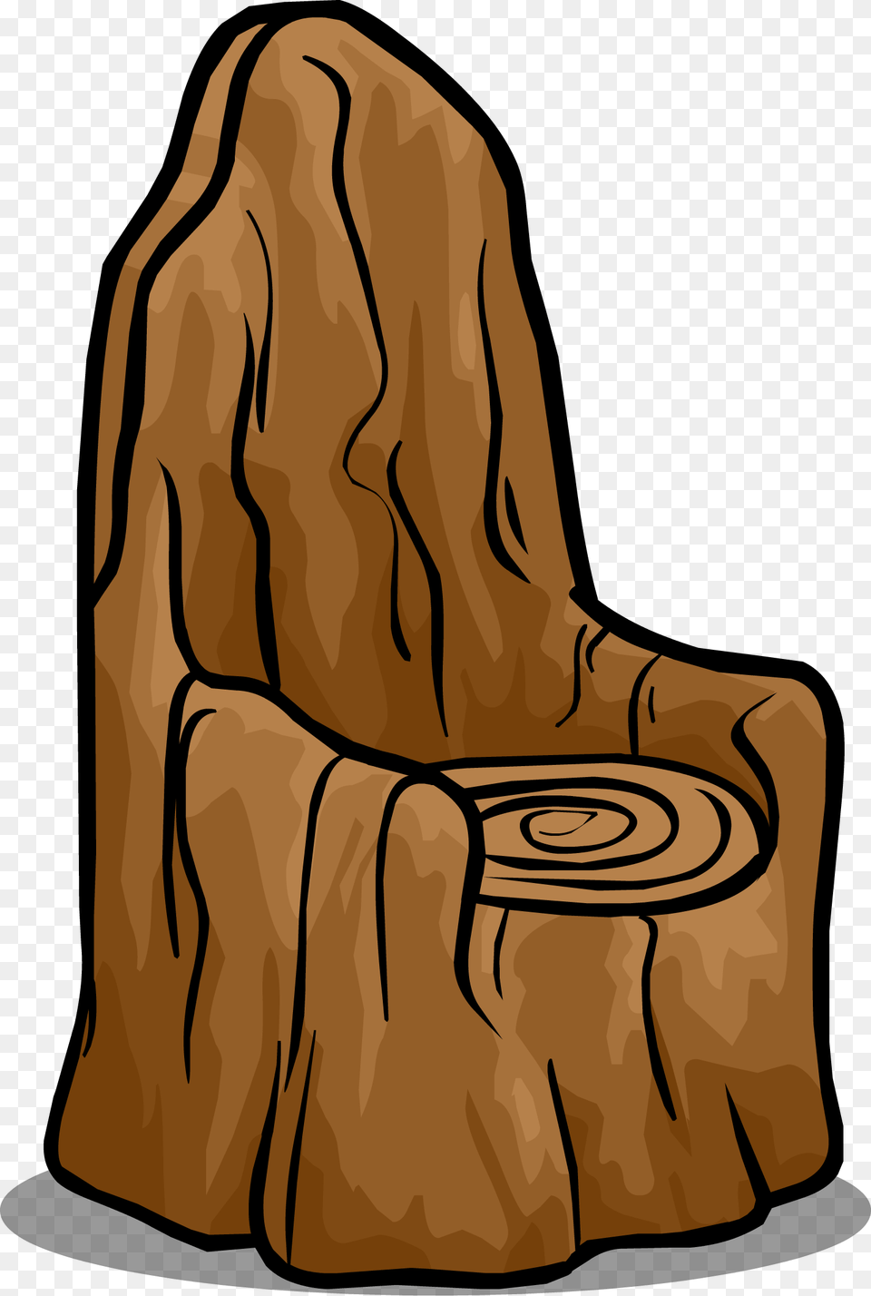 Tree Stump Chair Sprite 002 Chair, Plant, Tree Stump, Adult, Female Free Png Download