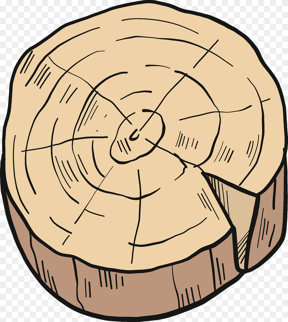 Tree Stump Clipart, Plant, Person, Tree Stump, Face Png Image