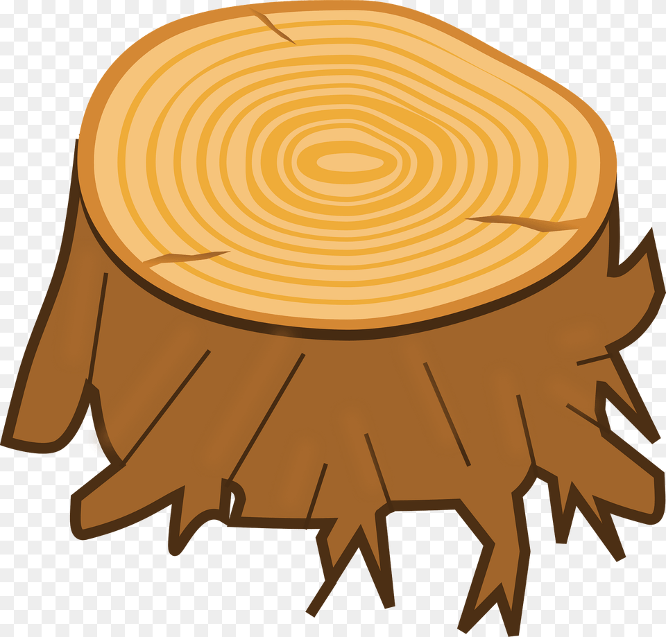 Tree Stump Clipart, Plant, Tree Stump, Wood Free Png Download