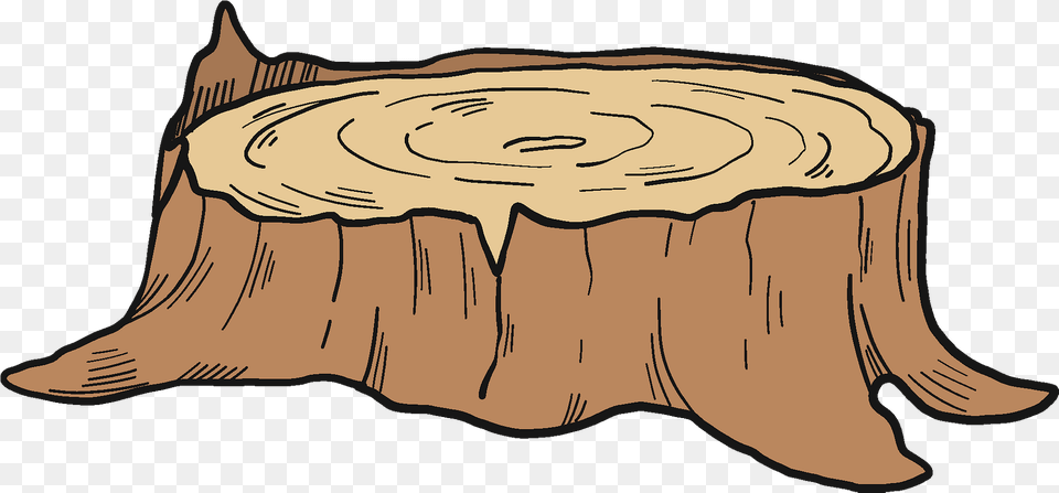 Tree Stump Clipart Download Transparent Creazilla Tree Stump, Plant, Tree Stump, Person Free Png