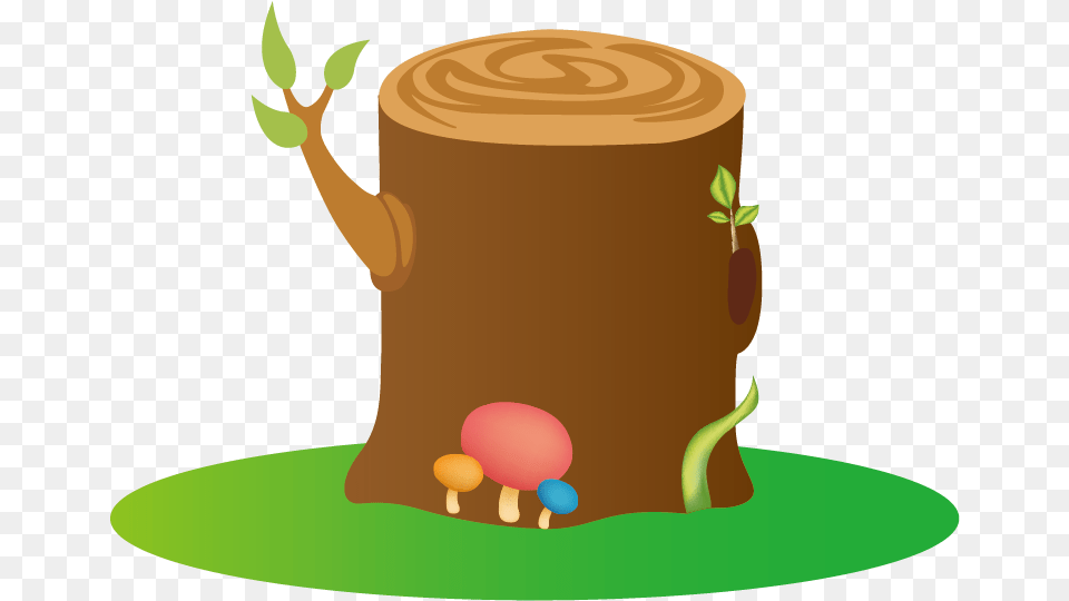 Tree Stump Clipart Illustration, Plant, Tree Stump Free Transparent Png