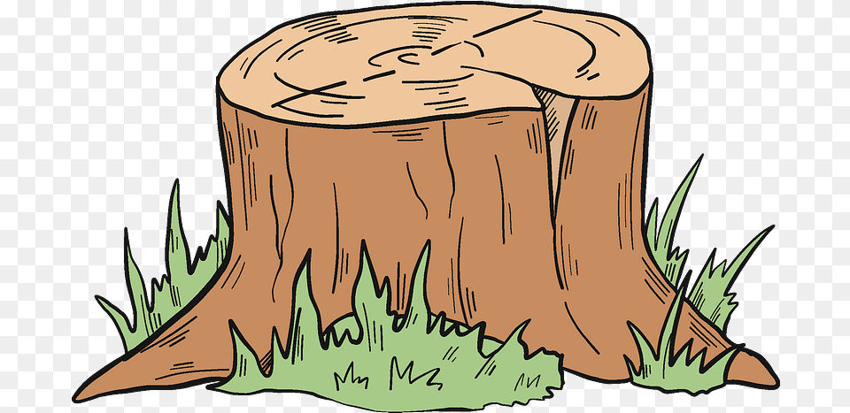 Tree Stump Clipart Tree Stump, Plant, Tree Stump, Person Free Transparent Png