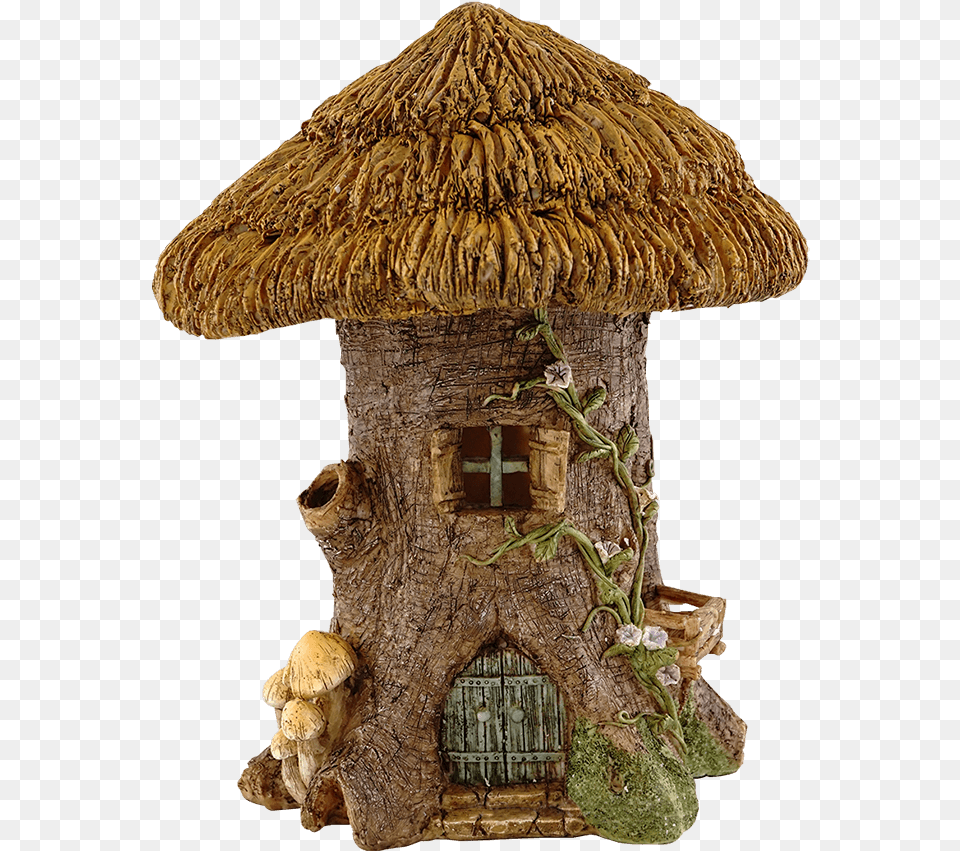 Tree Stump Fairy House Scale Model, Architecture, Rural, Outdoors, Nature Free Transparent Png