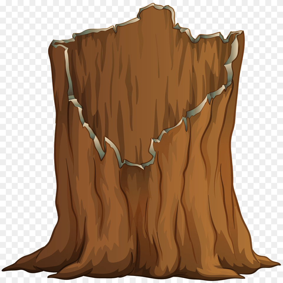 Tree Stump Transparent Clip Art, Plant, Wood, Tree Stump, Person Png Image
