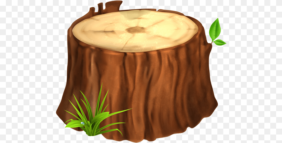 Tree Stump Trunk Royalty Tree Stump Clipart, Plant, Tree Stump, Plate Png