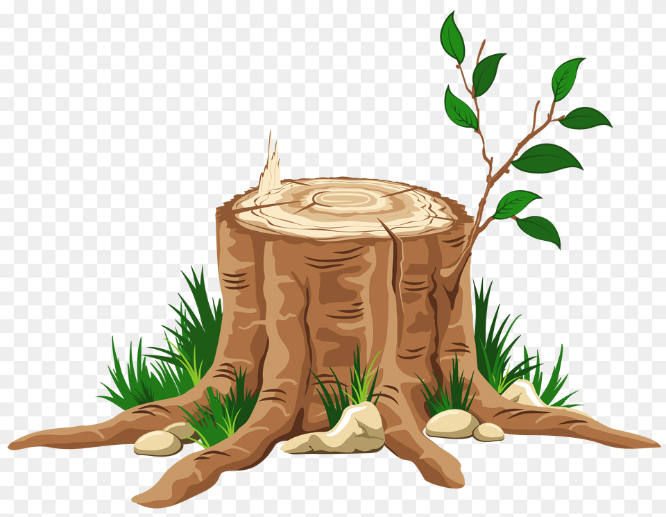 Tree Stumps Clipart Royalty Free Stump Clip Art Vector, Plant, Tree Stump, Animal, Dinosaur Png Image