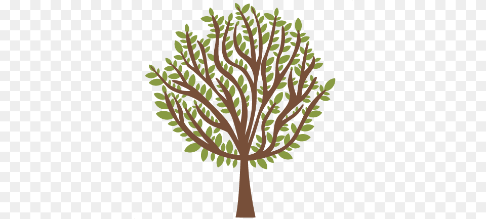 Tree Svg Cut Files For Cricut Cute Svgs Lovely, Plant, Potted Plant, Leaf, Tree Trunk Free Png Download