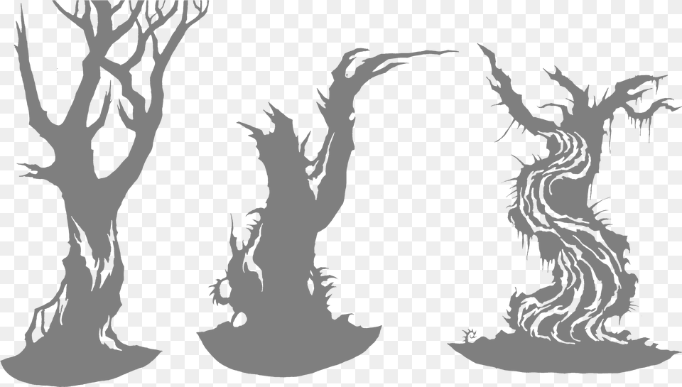 Tree Swamp Clip Art Swamp Tree Cliparts Download Swamp Silhouette Easy, Stencil, Person, Drawing Png Image