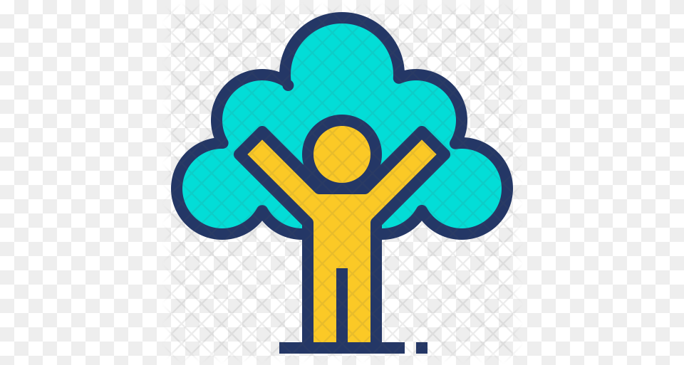 Tree Symbol Picture Preview, Cross, Art Free Png