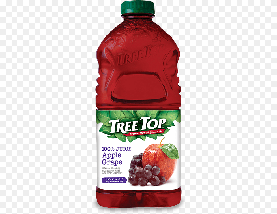 Tree Top Apple Grape Tree Top Apple Grape Juice, Beverage, Food, Fruit, Plant Free Png