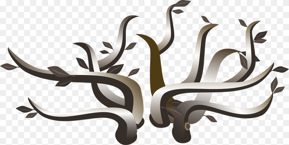 Tree Top Clipart, Antler, Art, Graphics, Animal Png Image