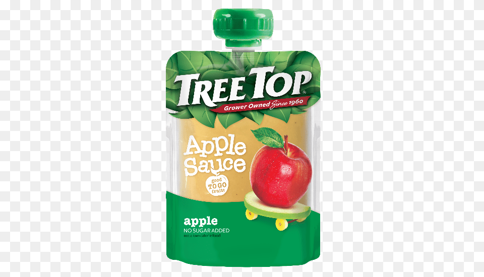 Tree Top Works With Sonoco To Launch Clear Pouches, Apple, Beverage, Food, Fruit Free Png