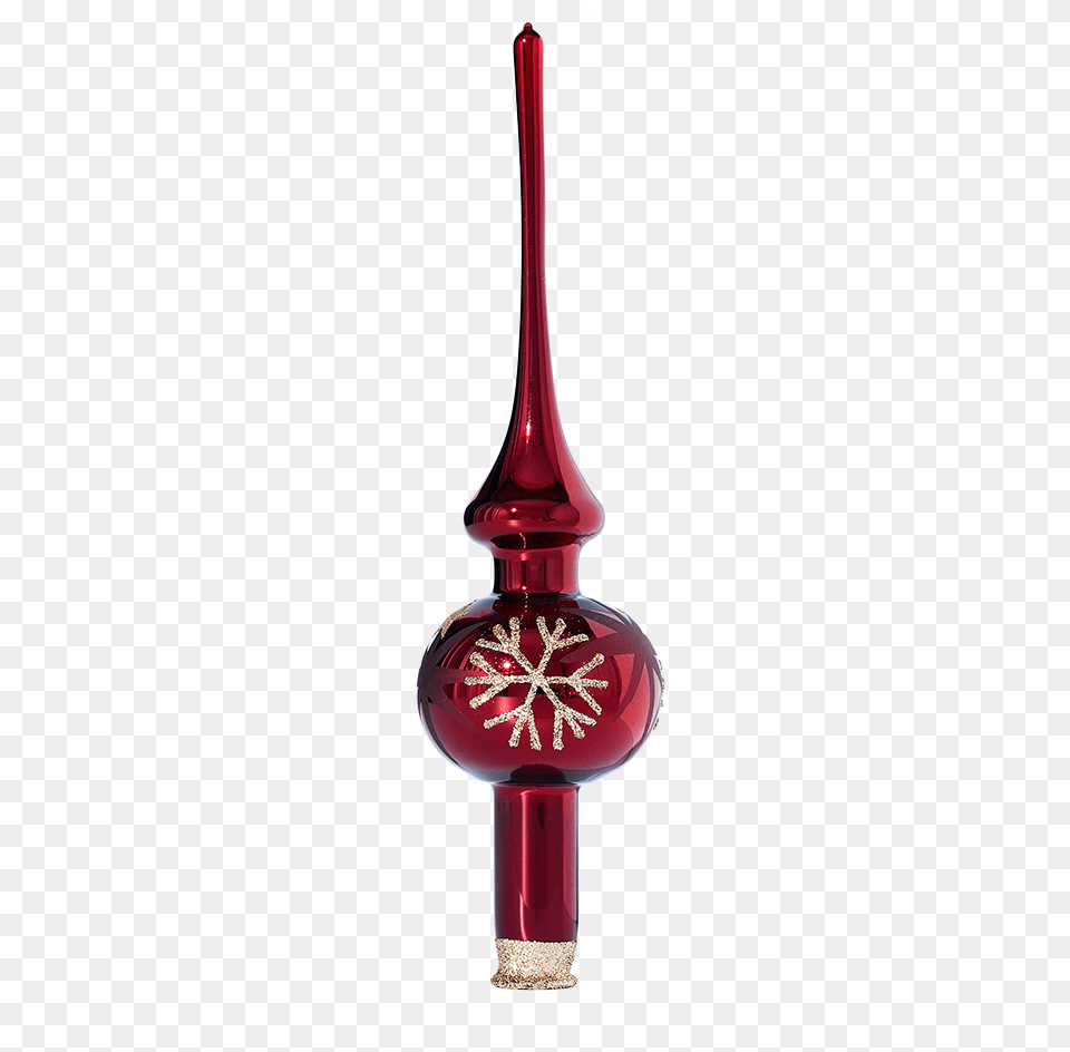 Tree Topper Red With Golden Stars And Flakes Body Jewelry, Smoke Pipe, Jar Png