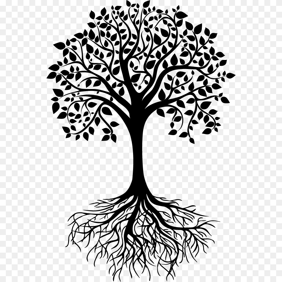 Tree Tree Of Life Breastfeeding, Gray Png Image