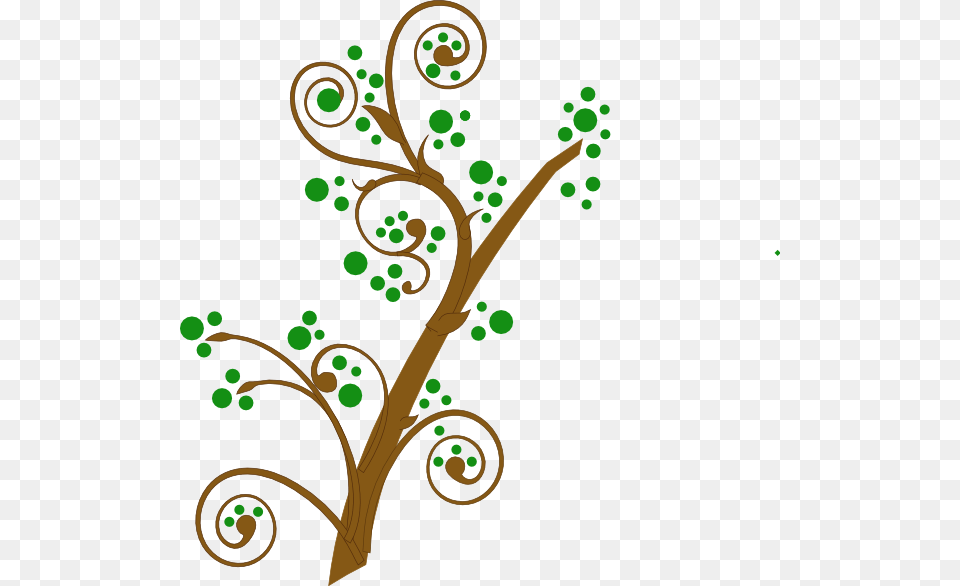 Tree Trunk And Branches Clip Art, Floral Design, Graphics, Pattern Png Image