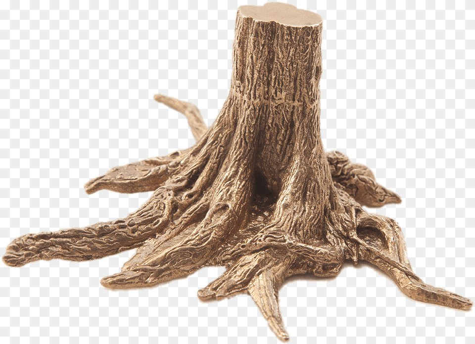 Tree Trunk With Roots 3d Printed Tree Stump, Plant, Wood, Tree Stump, Animal Free Transparent Png