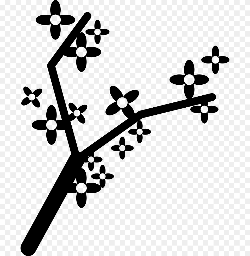 Tree Twigs With Leaf Portable Network Graphics, Art, Flower, Plant, Stencil Free Png