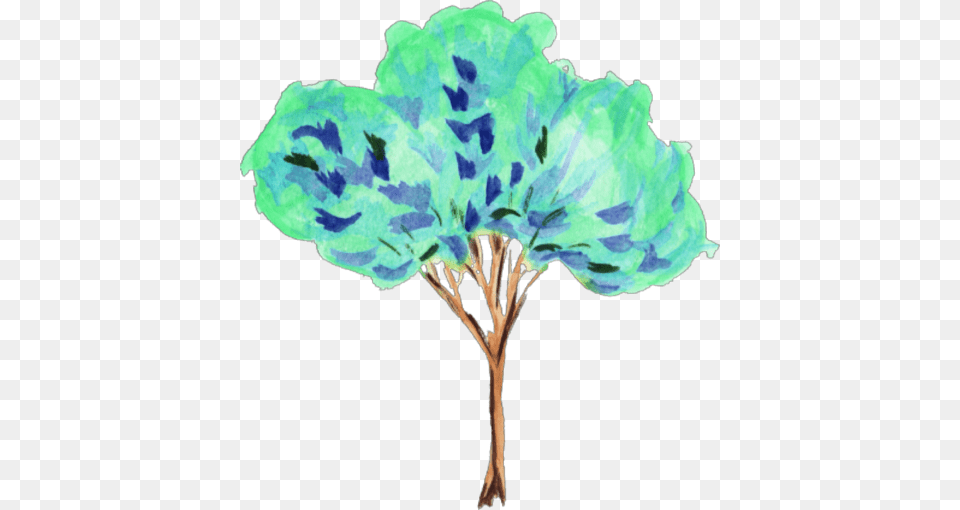 Tree Watercolour Clipart, Plant, Art, Painting, Flower Free Png