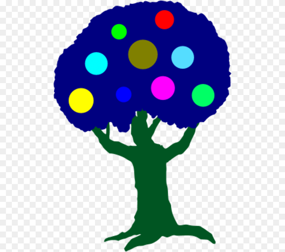Tree With Colorful Circles Fruit Fruit Of The Holy Spirit, Lighting, Art, Graphics, Baby Free Transparent Png