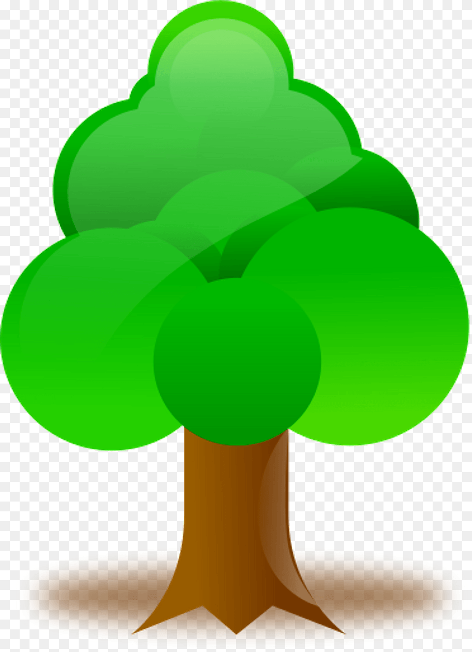 Tree With Green Leaves Clipart, Plant, Ammunition, Grenade, Weapon Png