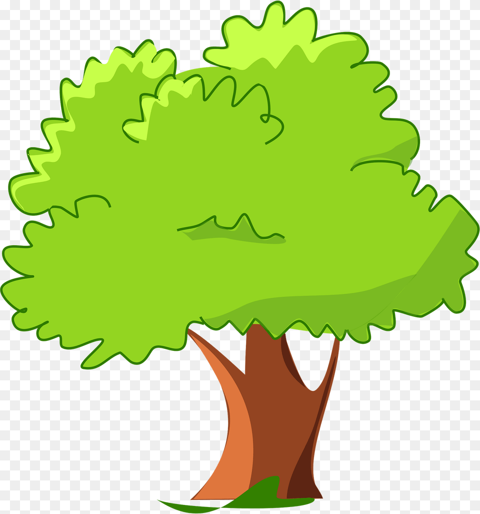 Tree With Green Leaves Clipart, Plant, Leaf, Vegetation, Potted Plant Png