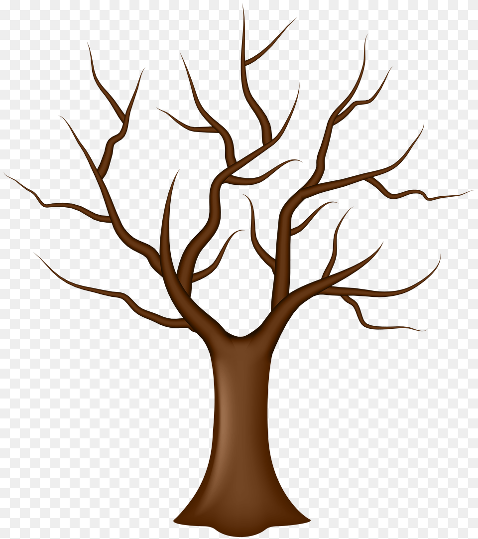 Tree With No Leaves Clipart, Plant, Tree Trunk, Wood, Cross Png